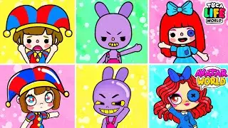 THE AMAZING DIGITAL CIRCUS | Pomni, Jax Dan Ragatha Di Toca Boca Vs Avatar World