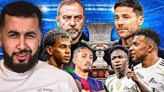 REAL MADRID VS BARCELONA SUPER CUP PREVIEW! 