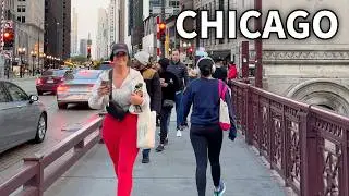 Chicago First Day Of June 2025 🌸 Spring Walking Tour On Sunday | June 1, 2025 | 4k 60fps City Sounds