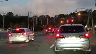 CAMINO HACIA MAYAGÜEZ ENTRE EL DÍA Y LA NOCHE.