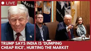 Trump flags concern over Indian rice imports hurting markets