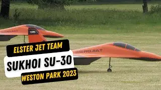 Elster Jet Display Team flying Sukhoi SU-30 | Weston Park