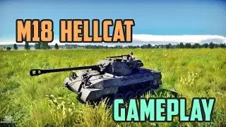 Fastest Tank Destroyer M18 Hellcat Gameplay (War Thunder)