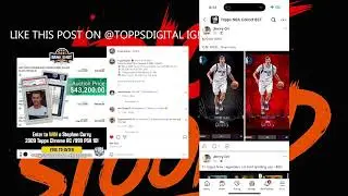 Topps NBA Collect trading and pack opening with Idiot Stoopid!