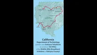 California Department of Technology Partners w/ Siskiyou Telephone to Construct Broadband Initiative