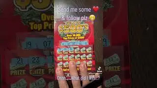 $5 Full of 500s California Lottery Scratcher