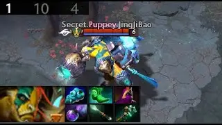Puppey - Elder Titan | Fnatic vs Team Secret  (game 2) BO2 | The International 2021