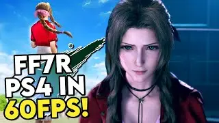 Final Fantasy 7 Remake NEWS 60 FPS on PS4 with this MOD! | FF7 Remake News