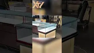 Display cabinet manufacturers, quality control throughout  #jewellery #brandname  #museum
