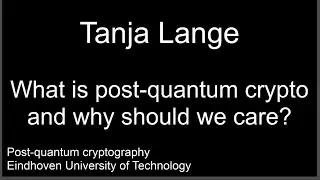 What is post-quantum crypto and why should we care?