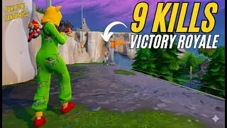 9 Kills & The Crown! 🏆 | Fortnite Victory Royale