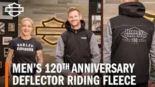Harley-Davidson Men's 120th Anniversary Deflector Riding Fleece