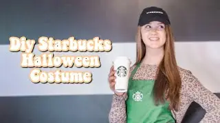 Diy Starbucks Halloween Costume 🎃  | Katie's Cool Creations