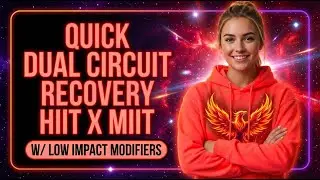 ⚡ 21-Minute Dual Circuit Recovery HIIT x MIIT | Low Impact for Everyone! 🔥
