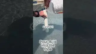 ‼️How to Remove a Rust Stain in a Swimming Pool with Only a PVC Pipe and THIS Magical Chemical 💪