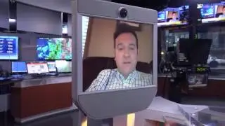Geek Week - Chris Cashman demonstrates the Beam smart presence system