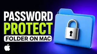 How to Password Protect a Folder on Mac | How to Lock Folder on Mac 