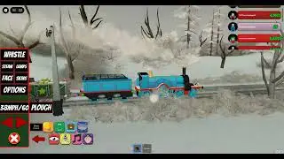 Emily Pulling The Presents Train And Delivering Them (Christmas Special)