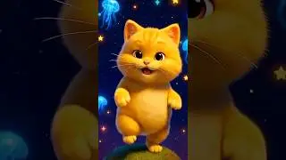 Baby Shark Version Chat Mignon 3D #3danimation #aianimation #forestadventure