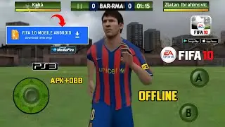 FIFA 10 MOBILE OFFLINE ANDROID BRAZILIAN & EUROPEAN REMASTERED