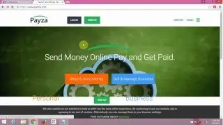 how to sign up Payza
