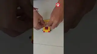 LEGO 10696 Ideas/Lego yellow car building instructions #viral #lego #legocars #youtubeshorts