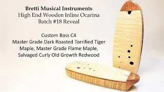 Custom Bass C4 Inline Ocarina Batch 18 Reveal - December 2025