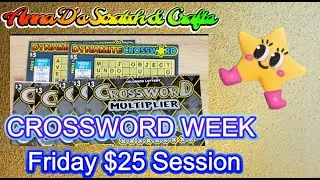 Crossword Week Friday Edition of $25 Colorado Scratch Off Tickets