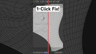 Исправление топологии в один клик с помощью Set Flow (C4D) #cinema4d #3d #3dmodeling