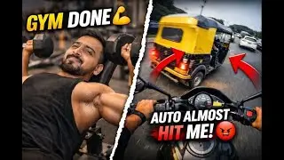 #day111 Use Headphone | Almost Accident on Road 😱Auto Road Rage 😡 #dailyvlog #vlog