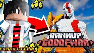 MEU NOVO SERVIDOR de RANKUP OP com SPAWNERS! PIRATA/ORIGINAL 1.8.X - RedeSGP