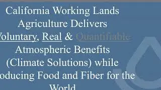 Quantifying carbon sequestration and GHG reductions from voluntary ag conservation practices