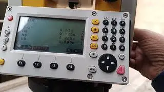 Finding MLM on e-3 Total Station