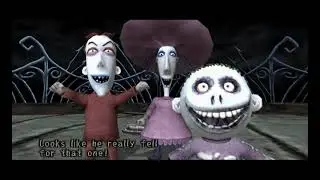 The Nightmare Before Christmas: Oogie's Revenge lock shock & barrel battle