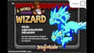 Dragonvale Breeding #3: AquaMarine and Clover