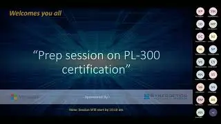 Live prep session on PL-300 - Part 1