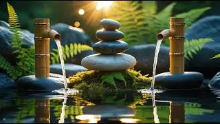 Peaceful Relaxing Piano with Water Sounds  Stop Overthingking, Sleep Music, Stress Relief Music #163