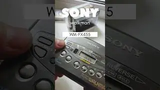 SONY WALKMAN WM-FX455  #cassette #sony #retro #nostalgia #90s  #vintage