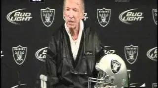 Raiders Press Conference |  Al Davis 1-18-11