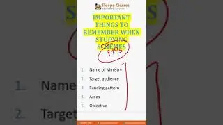 5 tips to winning UPSC Prelims - #5 Things to Remember When Studying Schemes