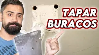 Como Tapar Buracos e Furos na Parede de Forma Rápida e Fácil