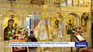 Sfântul Ierarh Grigorie Teologul sărbătorit la paraclisul Seminarului Teologic Ortodox din București