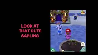 What happens when you transfer your save data to pocket camp complete with memorial tree?