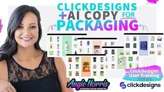 ClickDesigns + AI Copy for Packaging
