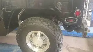 First gen Hummer with our KARNAGE big body II muffler.