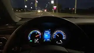 Toyota Auris 1.8 2018 hybrid acceleration 0-100 full throttle