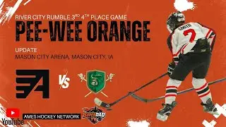 🏒 River City Rumble | Third Place Game | Ames Flyers vs Sioux City | LIVE
