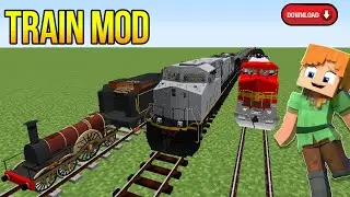Indain Train Mod Minecraft | Train Mod DOWNLOAD | Minecraft Mods