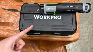 WORKPRO 12V Cordless Electric Fillet Knife Unboxing and Testing 