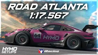 iRacing Hotlap | Porsche 992.2 Cup @ Road Atlanta | 2026 S1 Week 6